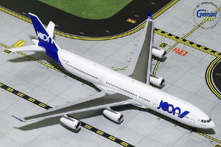 1:400 GeminiJets Joon AIRBUS A340-300 Passenger Airplane Diecast Aircraft Model