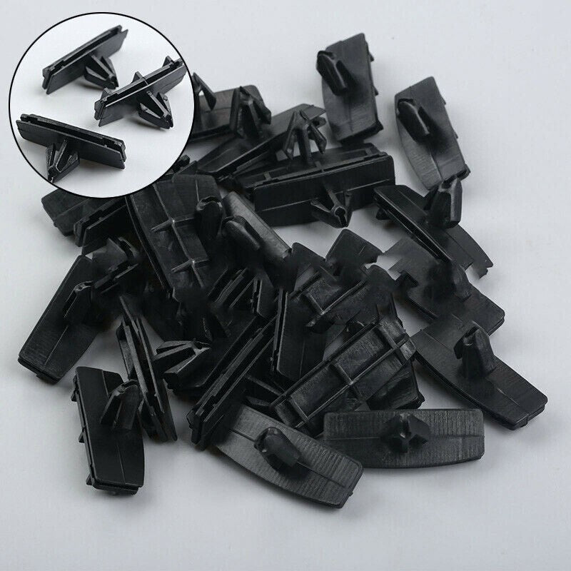 25Pcs Fender Rocker Moulding Clip Retainer For Jeep Wrangler Unlimited JK