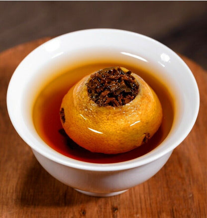 High quality handmade lemon Dian Hong black tea fruit tea Yunnan Dian Hong black tea-