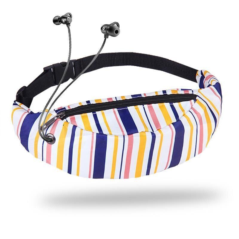 Women Waist Bag Waterproof Canvas Belt Bag Fanny Pack Sling Bags Phone Pouch 1PC