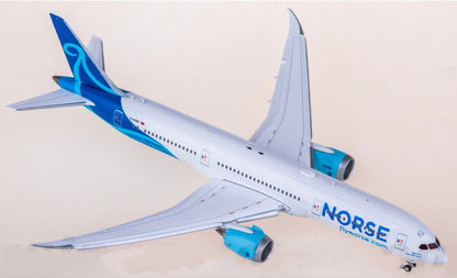 1:400 Geminijets Norse Atlantic Airways B787-9 Flap Down Airplane Diecast Model