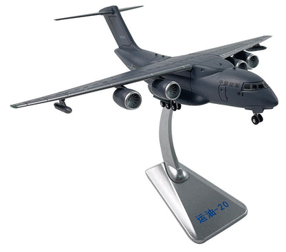 1: 260 China Y20 Air Refueling Aircraft Kunpeng Transport Aircraft Alloy Model