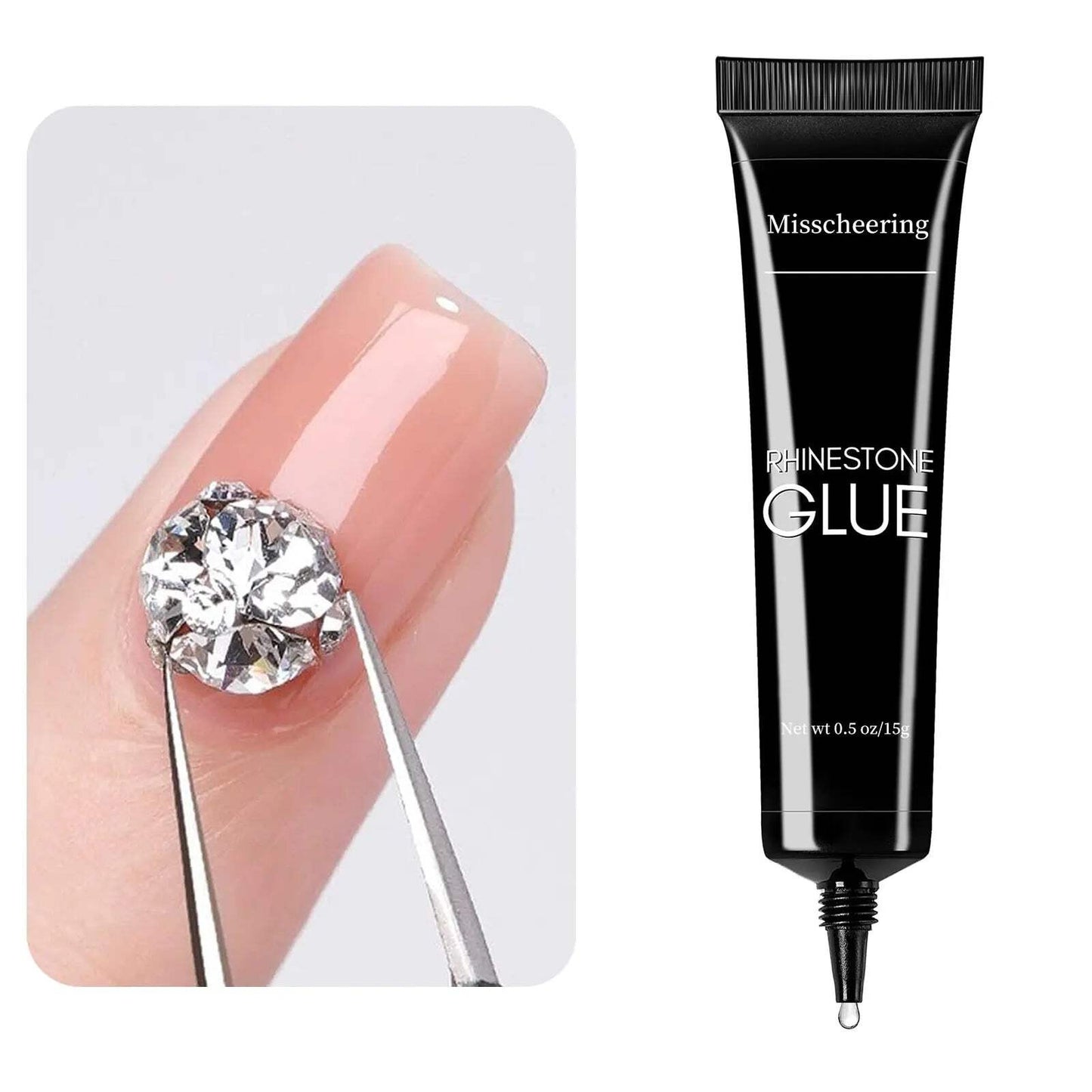 Nail Glue for 3D Nail Art & Rhinestone Decorations