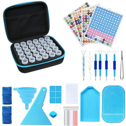 Diamond Painting Tools Kits Diamond Paint Container Storage Box Handbag