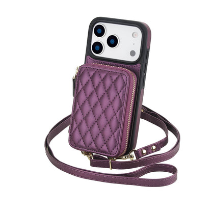 Crossbody Wallet Case for iPhone 17 Pro Max/Air/17 Pro/17 Zipper Handbag Purse