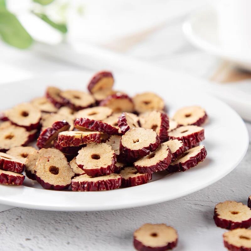 Chinese Red Dates Slices Jujube Slice Seedless Snacks 108g 3.8 OZ.