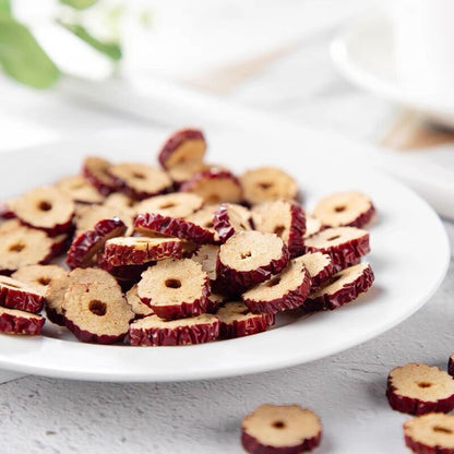 Chinese Red Dates Slices Jujube Slice Seedless Snacks 108g 3.8 OZ.