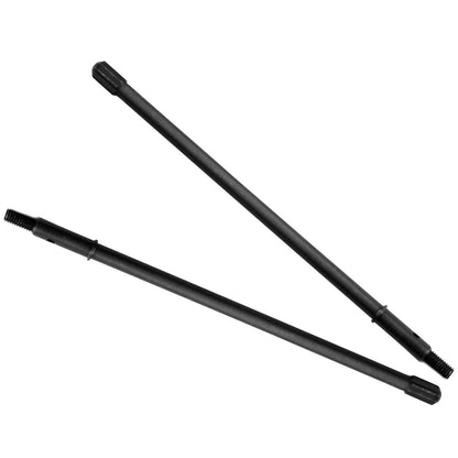 2Pcs Black Steel Rear Alex CVD Drive Shaft Replacement For Traxxas 1/7 RC Car;