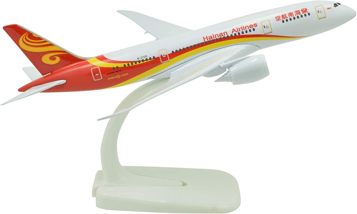 1:400 20cm B787 China Hainan Airlines Metal Airplane Model Plane Toy Plane Model