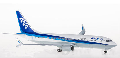 1:200 Hogan ANA BOEING 737 MAX 8 Passenger Airplane ABS Plastic Aircraft Model