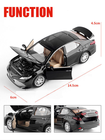 1:32 Toyota Camry Diecast Model Cars Alloy Metal Vehicle Toy Sounds & Light gift
