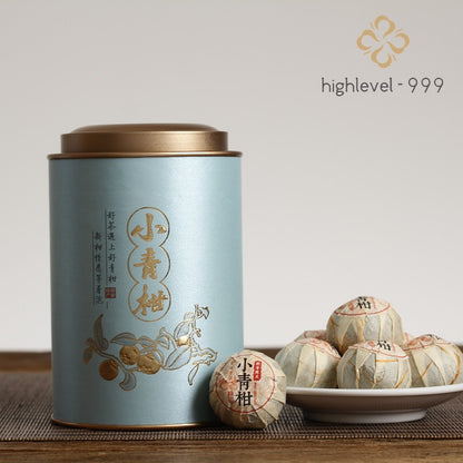 250g Small Green Mandarin Orange Pu'er Tea Ganpu Tea Chenpi Pu'er Ripe Tea