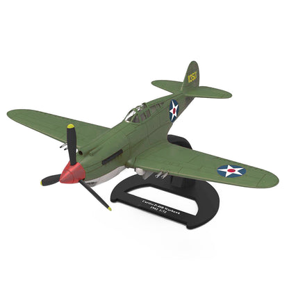 13.5cm 1:72 WWII P-40B WARHAWK FIGHTER 1942 US Aircraft Model Military Ornaments