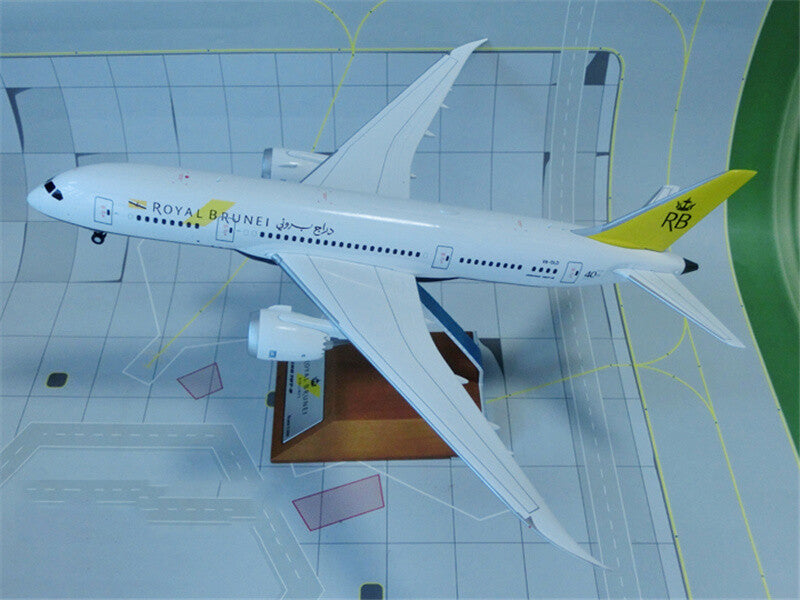 JC Wings Royal Brunei Airlines for boeing B787-8 V8-DLD 1:200 plane Pre-built