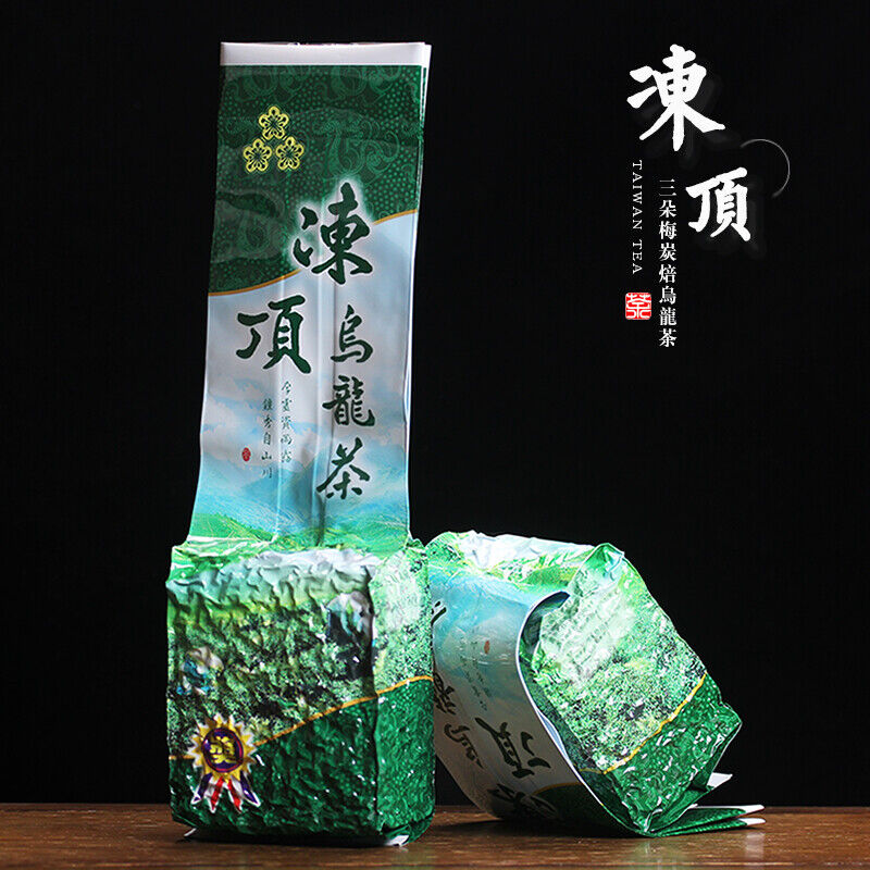 Taiwan High Mountain Tea Charcoal Roasted Three Plum Dong Ding Oolong Tea 250g