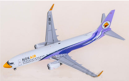 1:400 Panda Model Nok Air B737-800 HS-DBN Passenger Airplane Diecast Plane Model