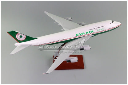 47CM 1:150 EVA AIR BOEING 747-400 B-16403 Passenger Airplane Resin Plane Model