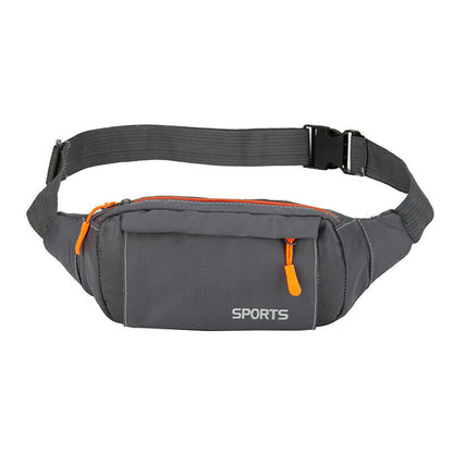 Fashion Men's Multicolor Waist Packs Waterproof Running Bag Outdoor Belt Bag