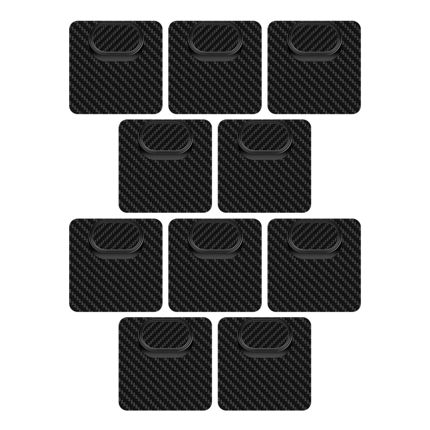 10* Car Foot Pad Clip Floor Carpet Grippers Self-adhesive Holder Fixed Sticker