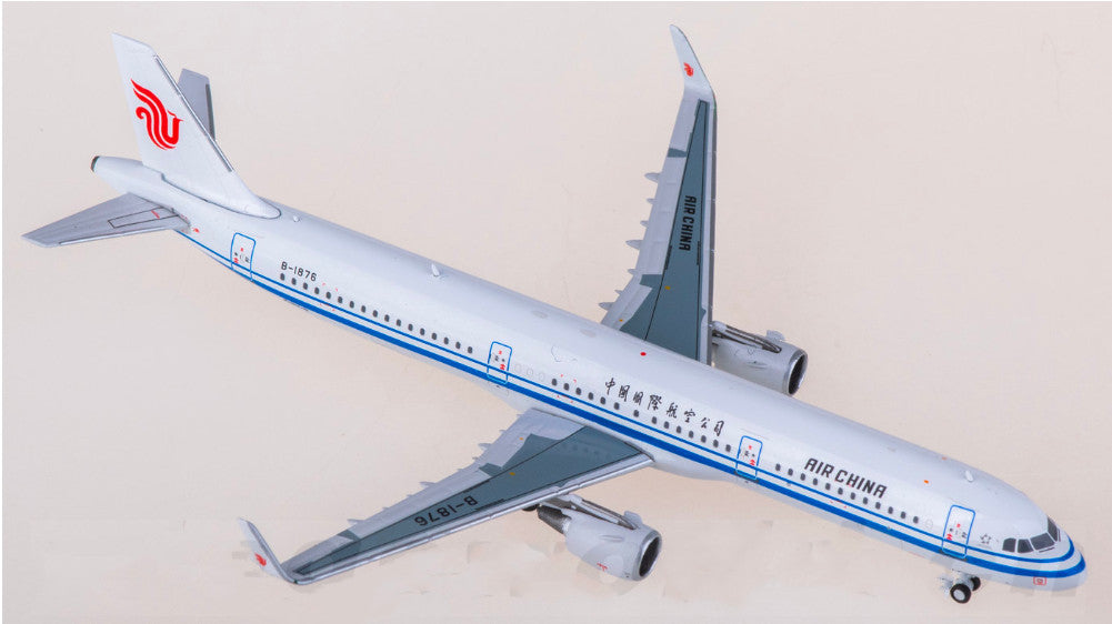 1:400 CW model Air China Airbus A321 B-1876 Airplane Diecast Plane Model