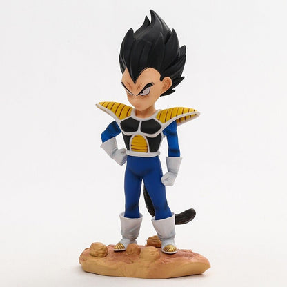 Anime Dragon Ball Young Vegeta PVC Action Figure Statue Model Toy Collection Gif