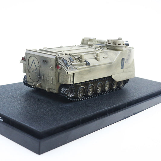 1/72 Us Aav7 Amphibious Armored Vehicle Model Tank Model Desert Painting