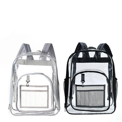 Women Backpack Transparent Versatile Student Bag Spring New School Bag Girl Gift