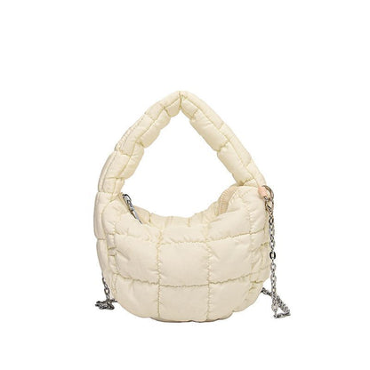 Handbag Pleated Mini Cloud Bag Messenger Chain Crossbody Shoulder Bags 20*13*6cm