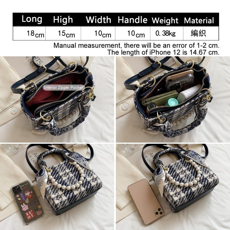 Fashion Purse Messenger Bag Handbag Shoulder Bags Vintage Crossbody 18*15*10 CM