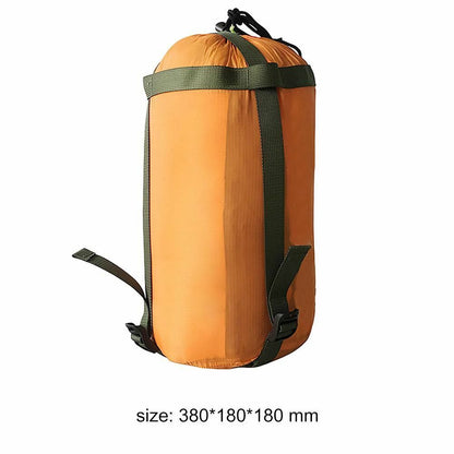 Outdoor Sleeping Bag Cover Waterproof Compression Lightweight Camping Hiking Red