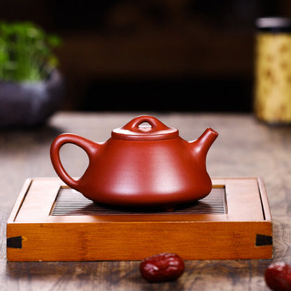 Chinese Yixing Zisha Pottery Handmade Clay 9 Hole Ziye Shi Piao Teapot Tea Pot