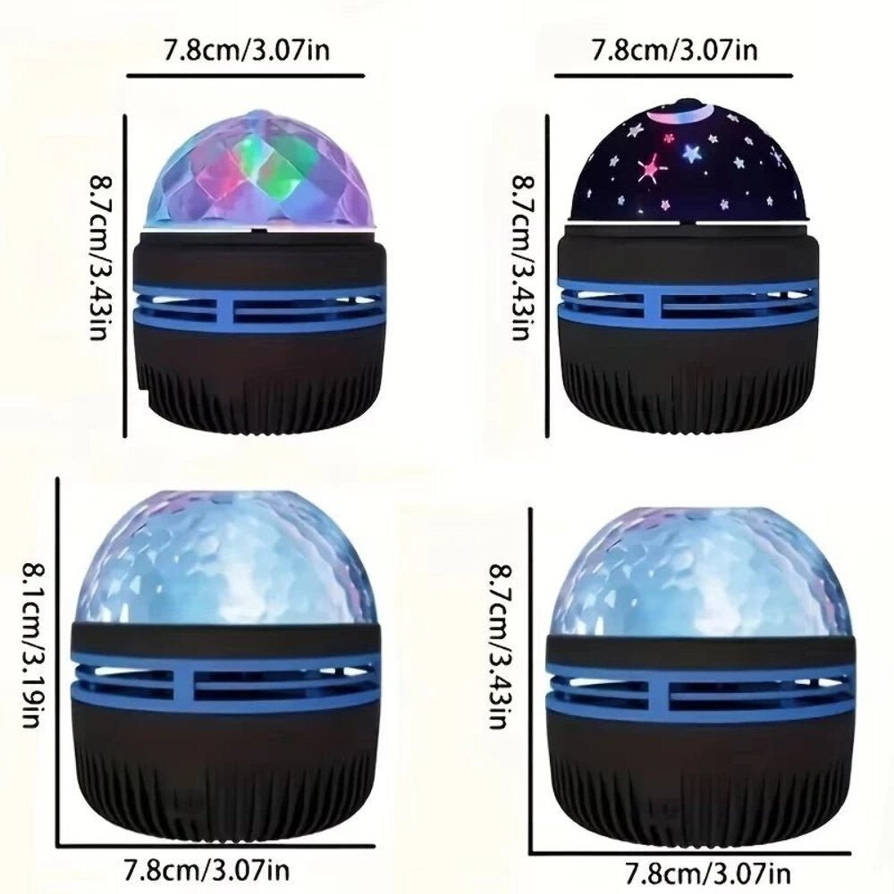 Galaxy Projector Night Light – LED Starry Sky Lamp