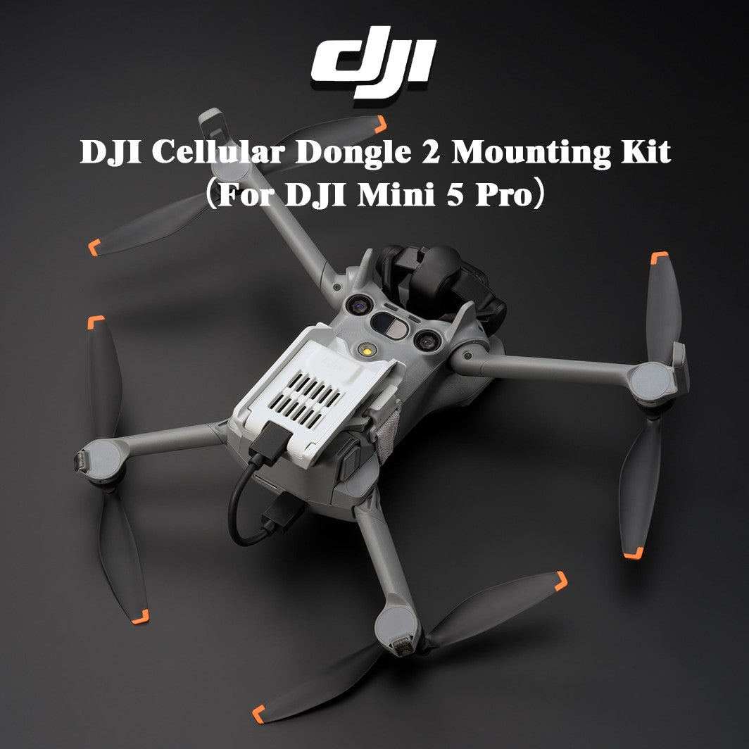 DJI Cellular Dongle 2 Mounting Kit（For DJI Mini 5 Pro） – Bracket & Cable