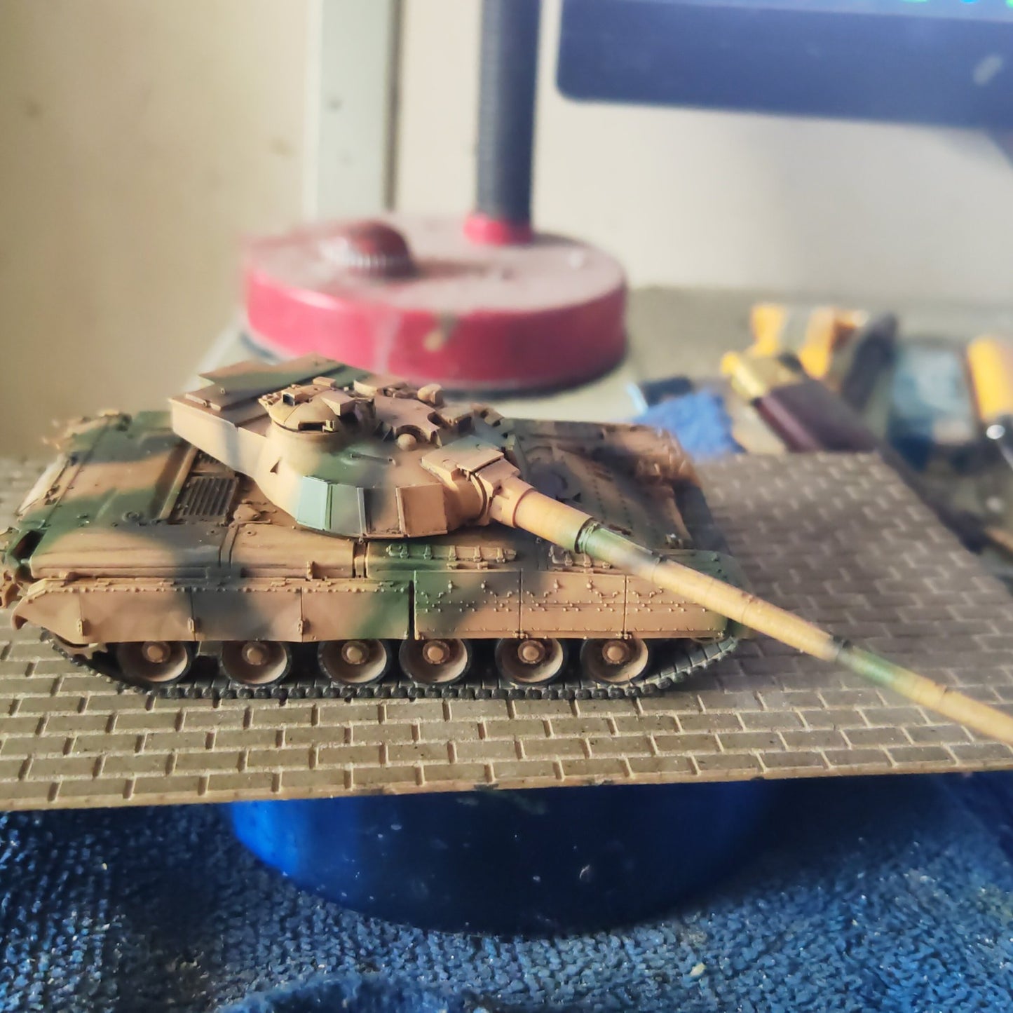 3D Printed 1/72 Soviet Project 292 Tank Finished Product