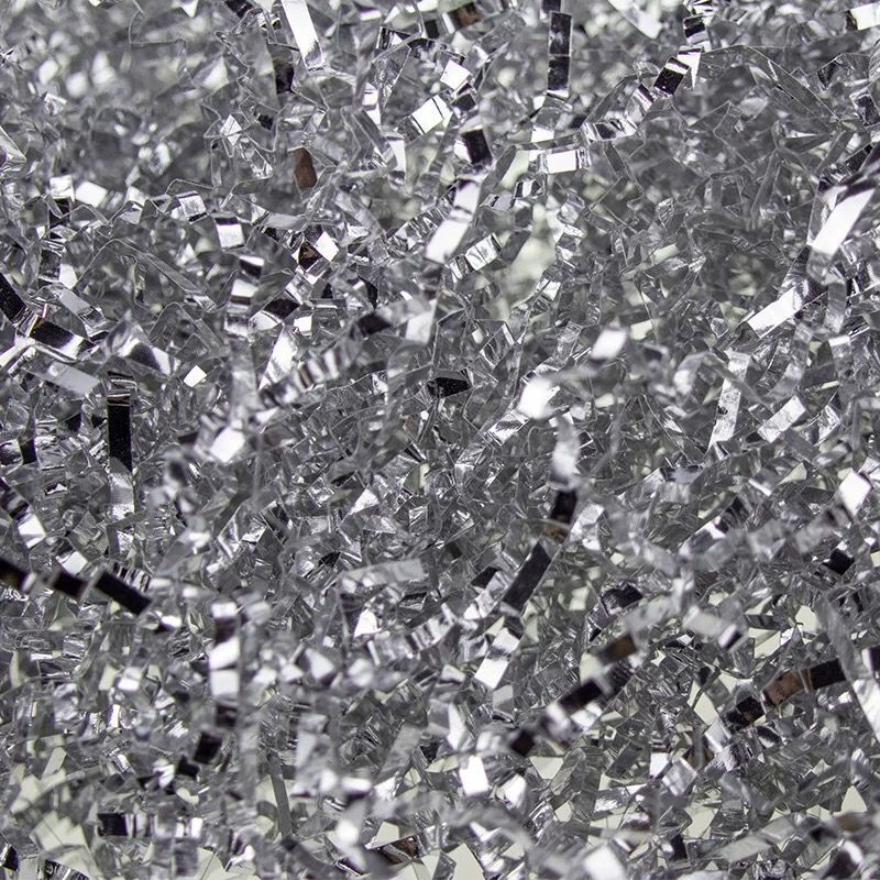 Paper Gift Box Filler Materials Glitter Metal Foils Decor Confetti Shredded 100g