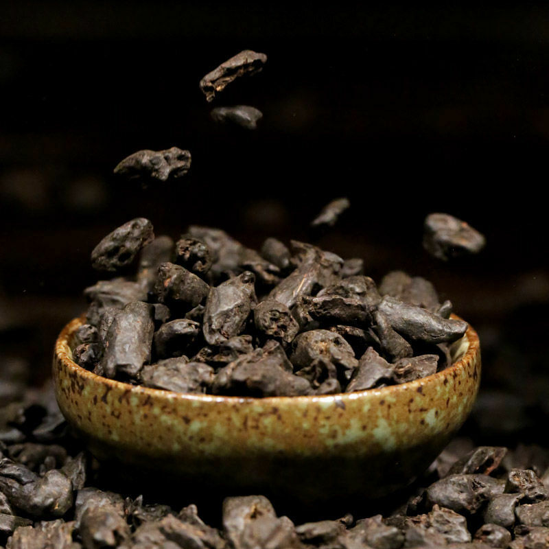 250g Chinese Genuine Pu'er Tea Glutinous Rice Fragrance Cooked Pu-Erh Black Tea