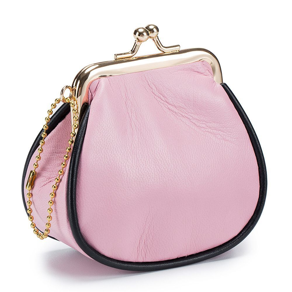 Genuine Leather Wallets Purses Mini Hasp Fashion Soft Small Cowhide 4*13*8.5 CM