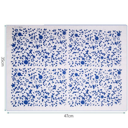 Ceramic Clay Transfer Paper Underglaze Colored Flower Decal Pottery Tool 47x35cm
