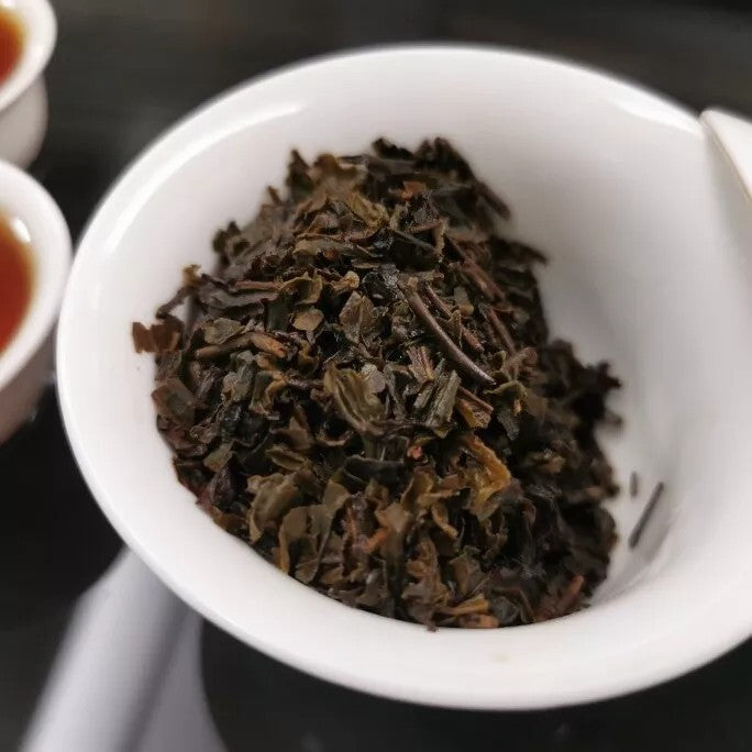 500g China Chao Cha Organic Jieyang Pingshang Fried Tea Roasted Green Oolong Tea