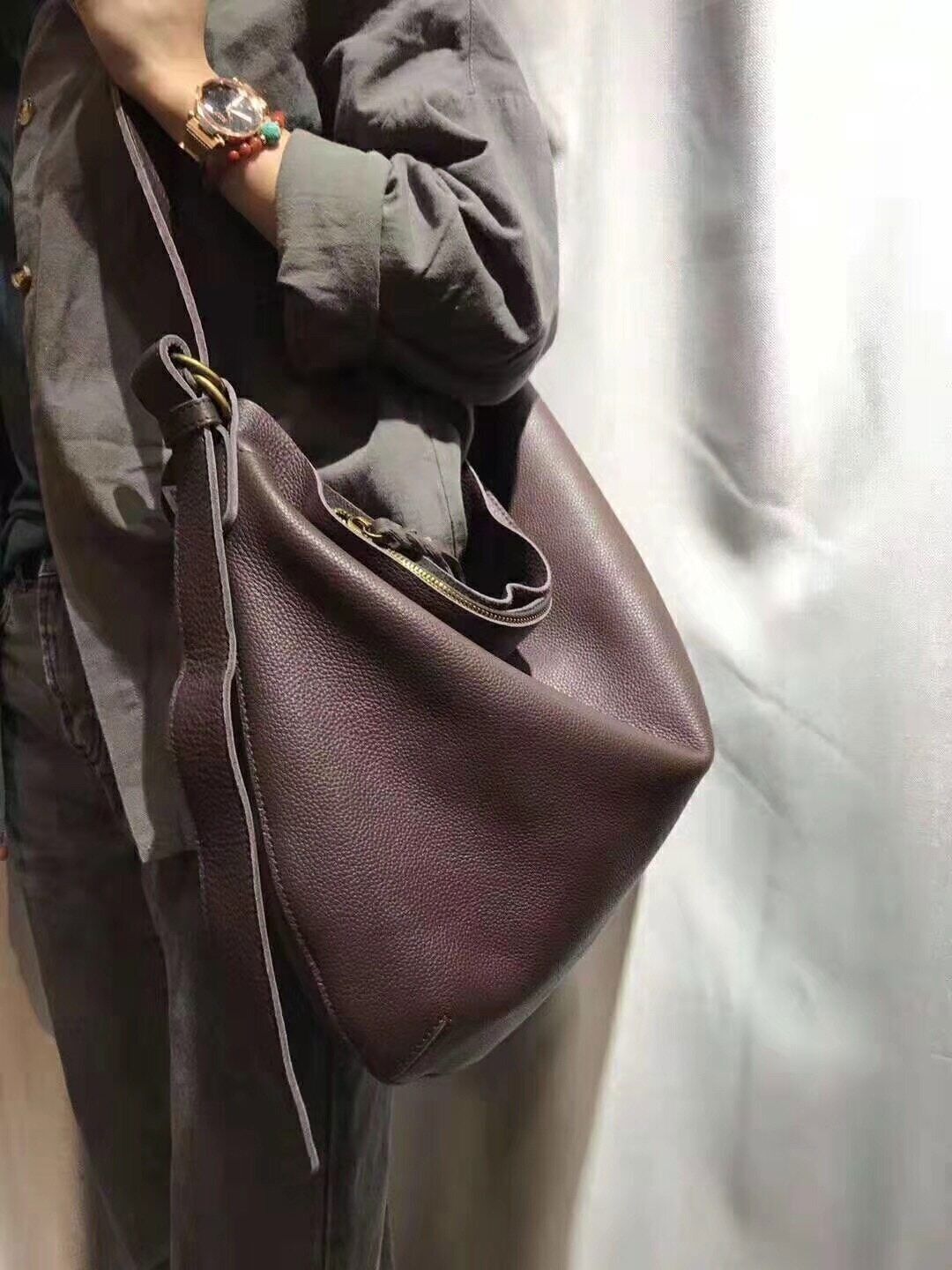 Ladies Genuine Leather Layer Cowhide Bag leather Shoulder Bag Messenger Bag