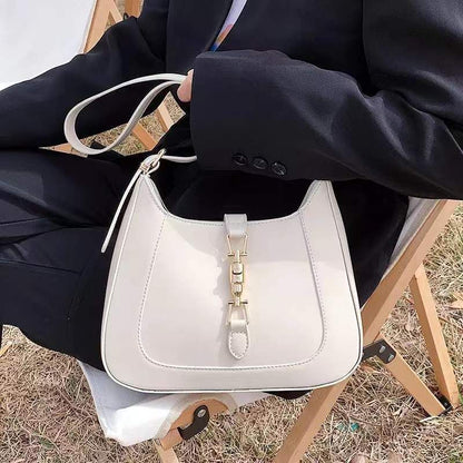 Luxury Purse Handbag Leather Shoulder Crossbody Bag Women Fashion Underarm Bags