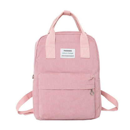 Backpack School Traveling Shoulder Bags 27*1*36 CM 20-35 L Orange/Black/Beige