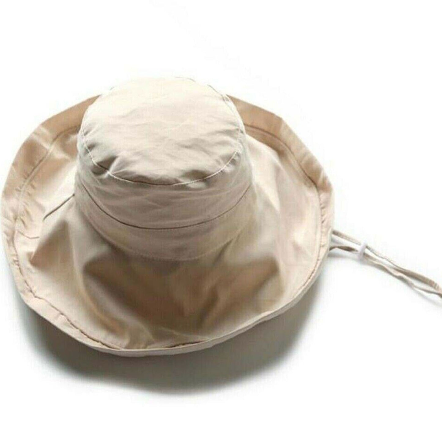 Beach Wide Brim Cap Sun Women Summer Protection Foldable Hiking Hat Bucket