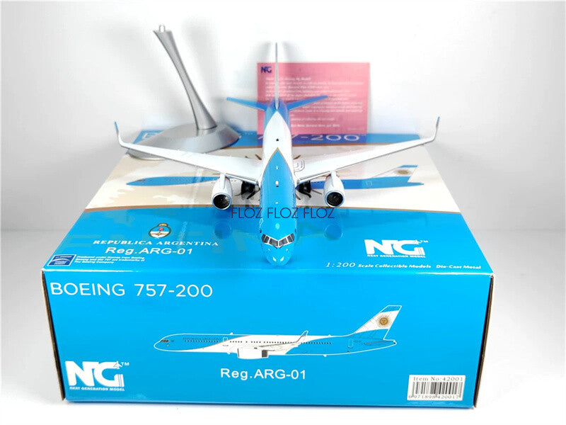 NG Models REPUBLICA ARGENTINA for Boeing B757-200 ARG-01 1:200 Aircraft Model