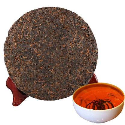 357g Ripe Pu-erh Tea Menghai Dayi Classic 7572 Tea Puer Chinese Cooked Puerh Tea