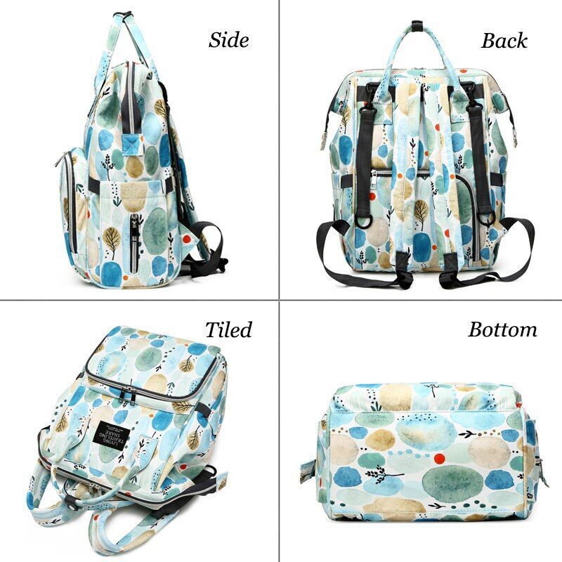 Backpacks Stroller Bag Large Outdoor Travel Bags Backpack 25*39*17 CM Oxford Red