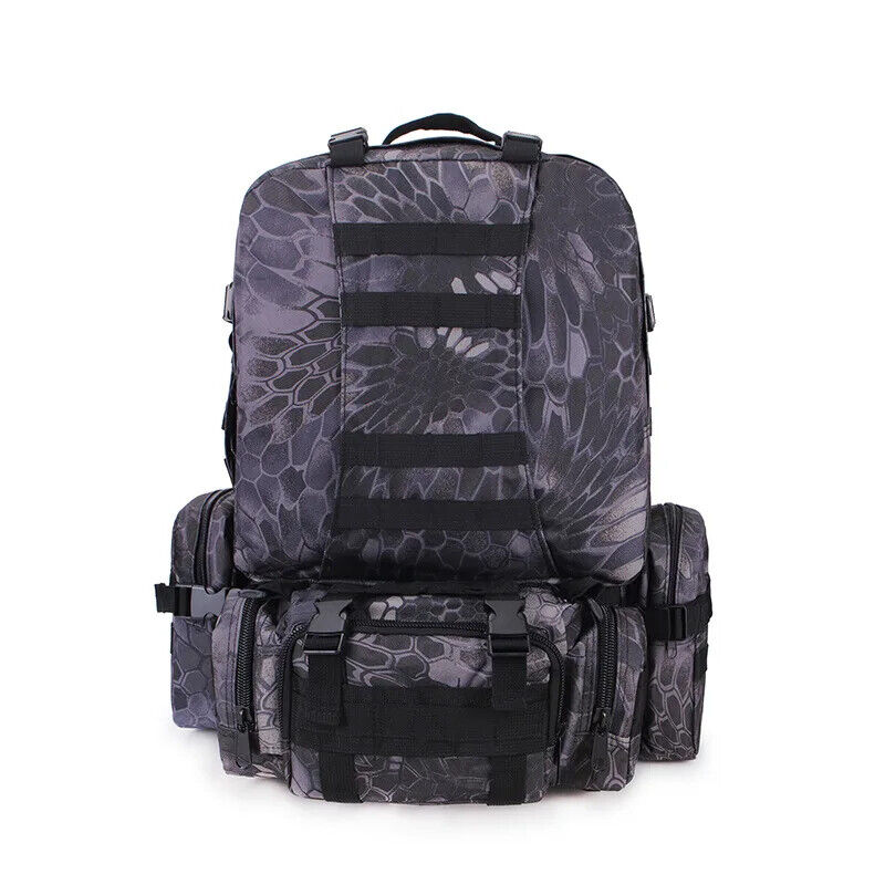 50L Tactical Backpack Backpacks Sport Bags Outdoor Trekking Camping Rucksack