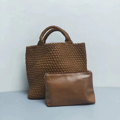 Bag Tote Shoulder Large Bag Woven Dumpling Bag United States Large Package