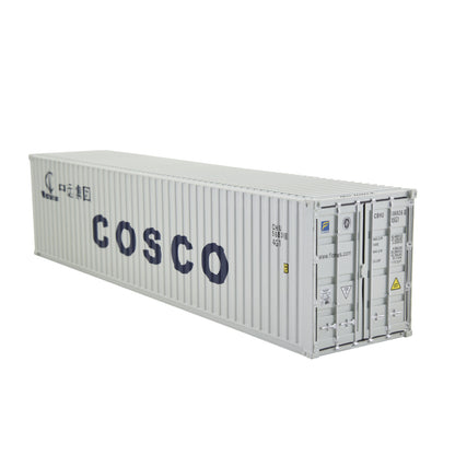1:50 COSCO 40GP Metal Shipping Container Model Toy Home Office Decor Gift