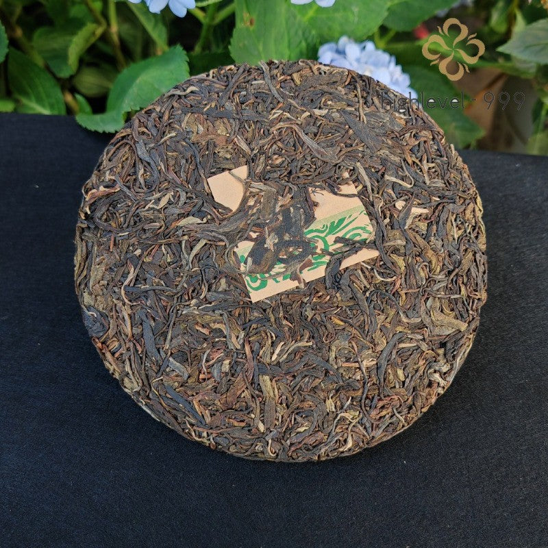 357g Raw Pu'er Yunnan Menghai Bulangshan Ancient Tree Qizi Daily Ration Tea Cake